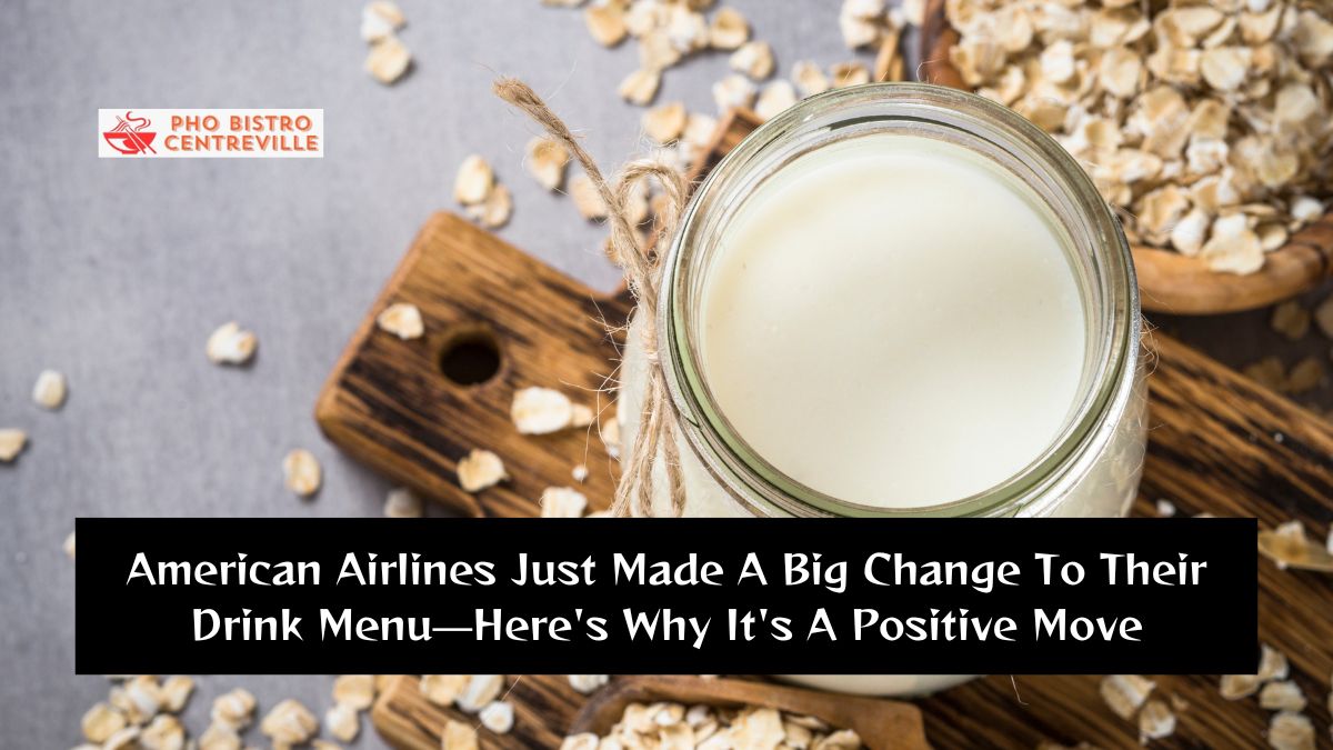 American Airlines Just Made A Big Change To Their Drink Menu—Here's Why It's A Positive Move